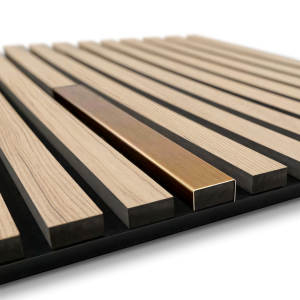 Gold Decorative Panel Cover – Premium Accent Trim for Wood Panels