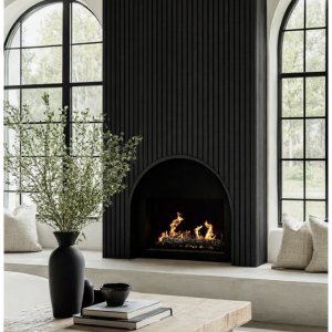 Premium 3-Sided Natural Wood Acoustic Panels – Black
